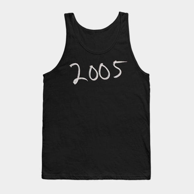 Hand Drawn 2005 Tank Top by Saestu Mbathi